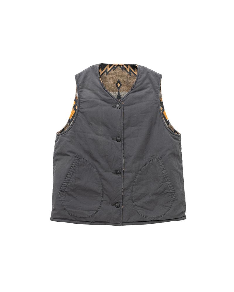 Visvim COVEY DOWN VEST オリーブ - メンズ